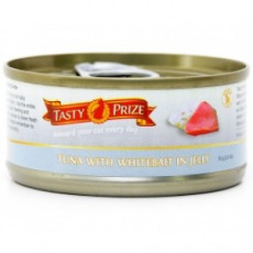 Tasty Prize Tuna with Whitebait in Jelly 吞拿魚伴白飯魚 70g X 24